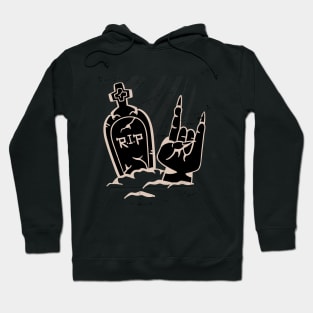 Heavy Grave Zombie Finger Hoodie